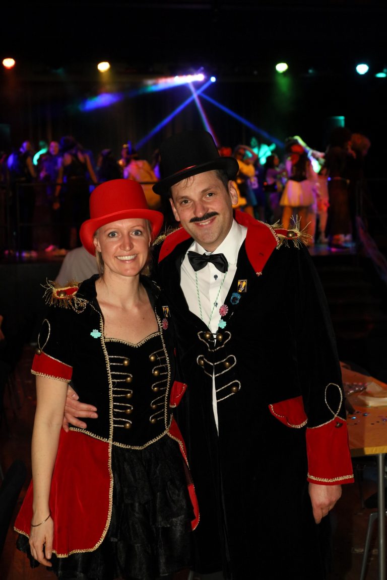 Bürgermeister Andreas Kresser, an diesem Abend als DJ Bürgi im Einsatz, mit Eva.