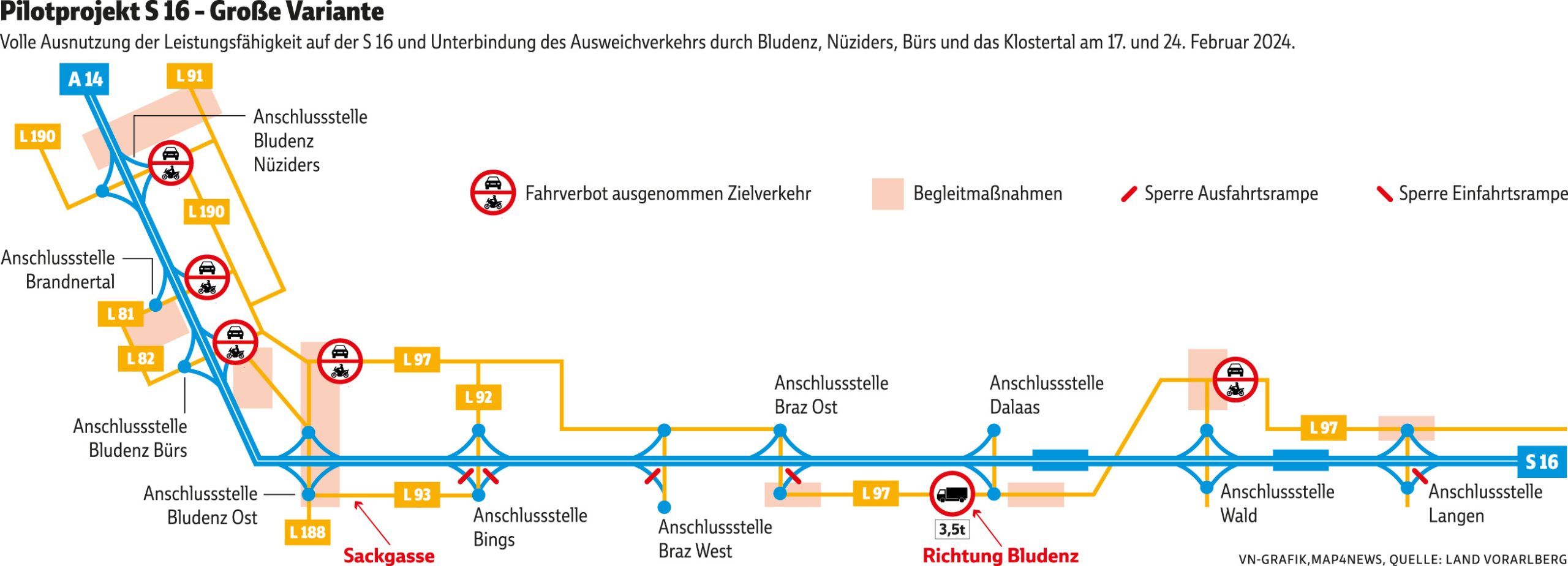 Stau im Klostertal: Geteilte Meinung zum Erfolg