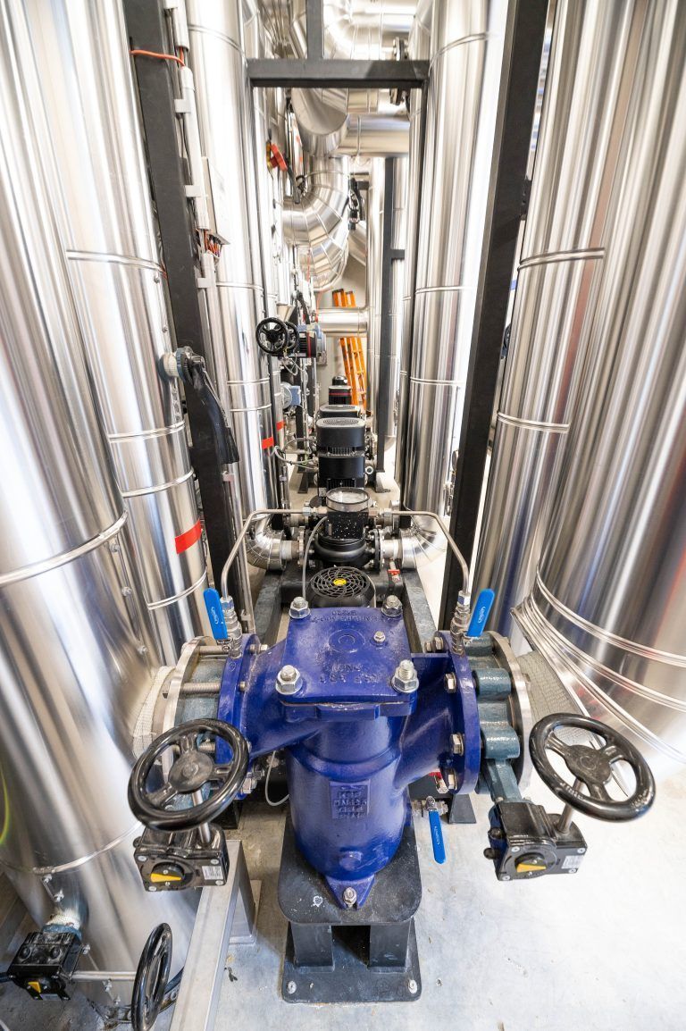 Ein genauerer Blick in das Innere des Heizwerks. <span class="copyright">Stadtwerke Feldkirch</span>