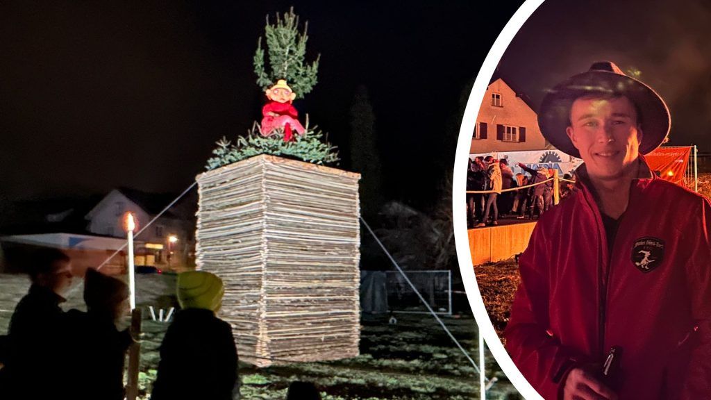 Funkenzauber in Götzis-Dorf zog Hunderte in seinen Bann