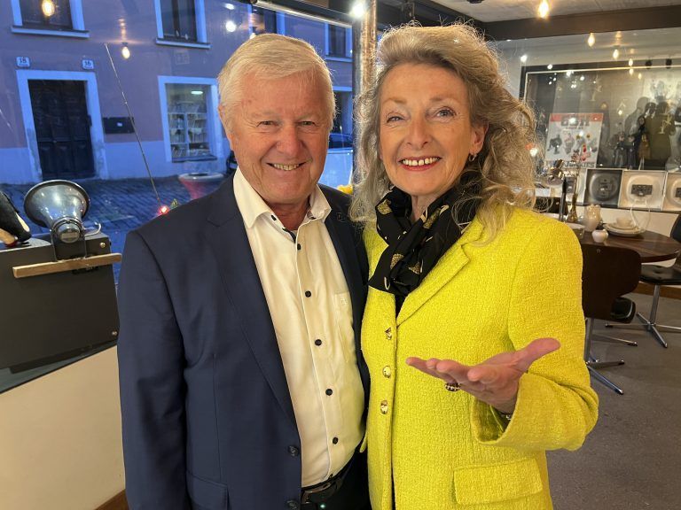 Sonja und Richard Elsler besuchten die Eröffnung