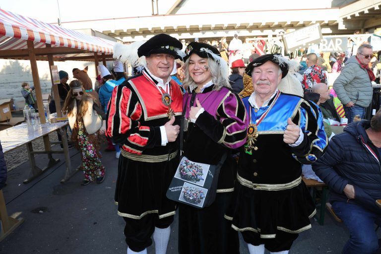 Die „Spältabürger“ Gerhard Stampfl, Denise Nachbaur und Tommy Kathan.