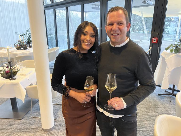 Tracey und Oliver Endl genossen den Abend