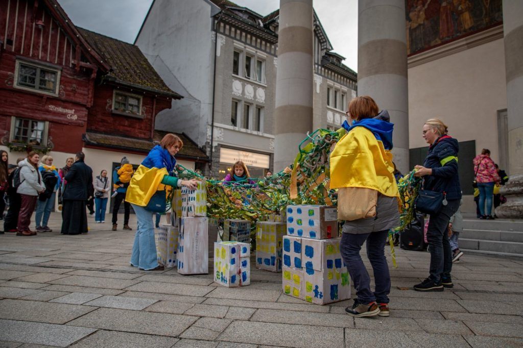 "Wir haben für die Ukraine, ihre Verteidiger und alle Ukrainer gebetet"