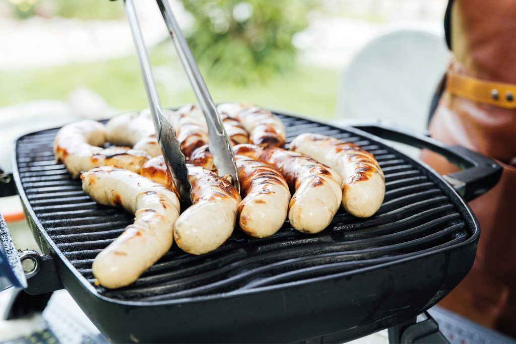 Kalbsbratwurst geht immer!