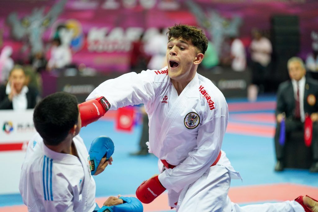 Götzner Karate-Talent Pascal Platisa glänzt mit Silber bei der WKF Youth League in Fujairah