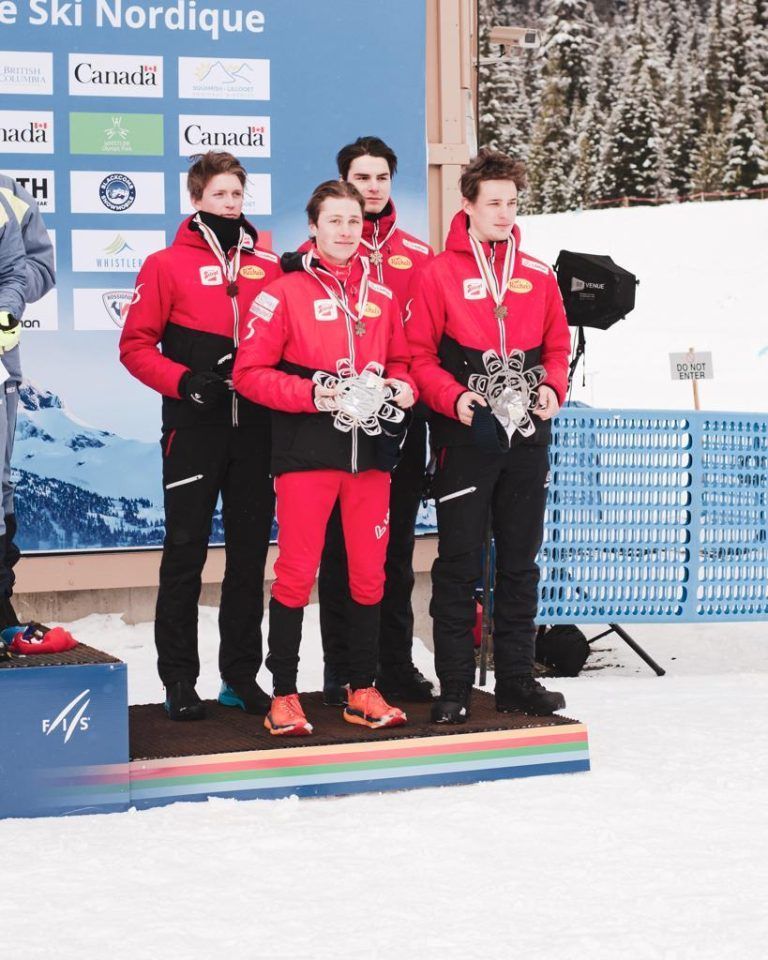 Kilian Gütl mit Platz drei bei der Junioren-WM 2023.