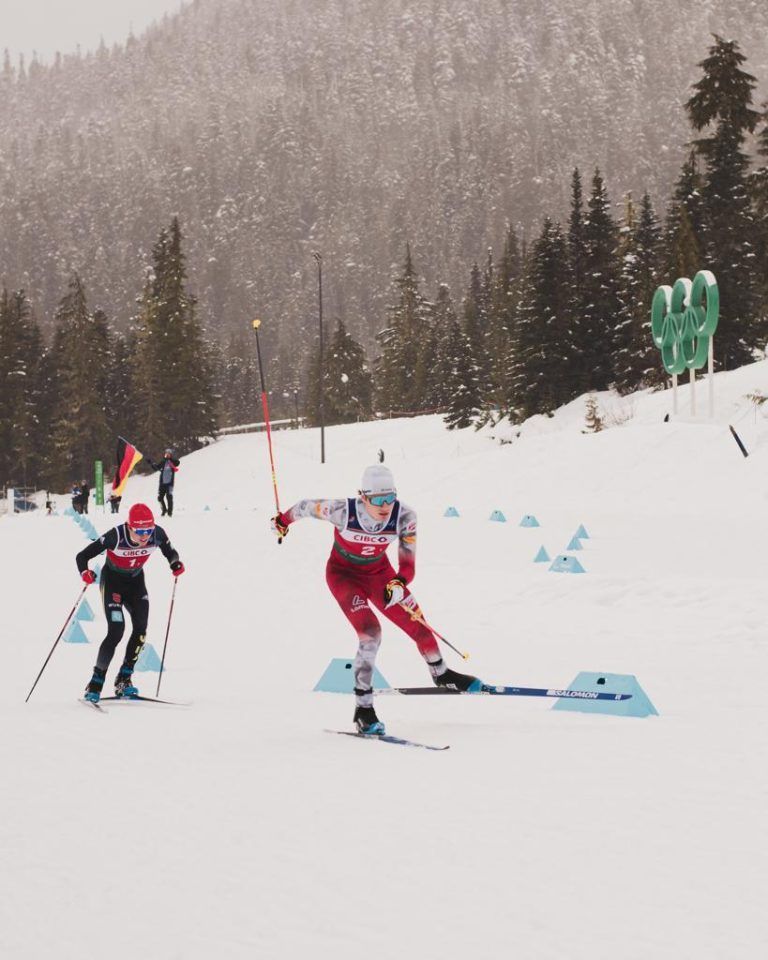 Kilian Gütl auf der Loipe.
