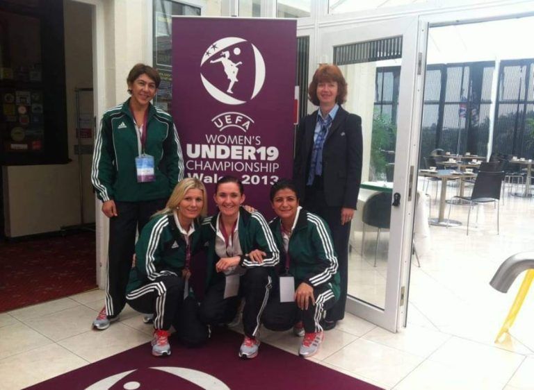 Bei der U-19-EM-Endrunde 2013 in Wales. <span class="copyright">Privat</span>