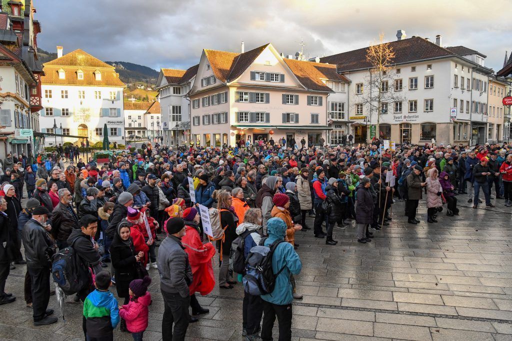 Jetzt wird auch in Vorarlberg gegen Extremismus demonstriert