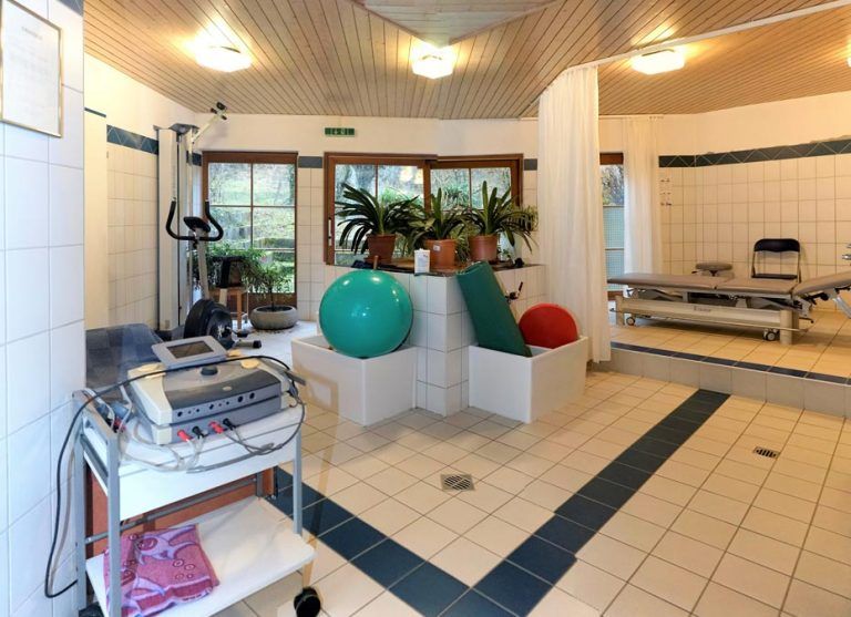 Im Saunahaus befinden sich zwei Massageräume.