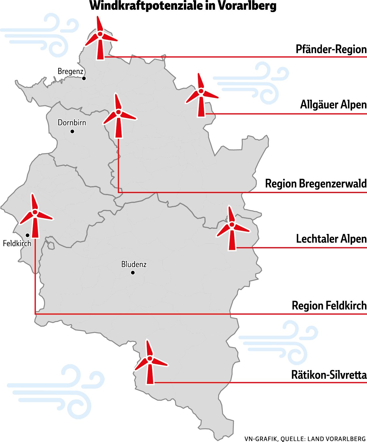 Wie es um die Windkraft im Land steht