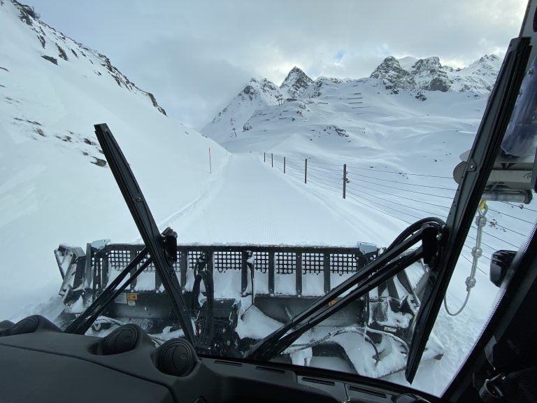 Pistenbully, Mario Tschofen, Pistenraupe, Silvretta Montafon, Nova, Skigebiet, Skipisten