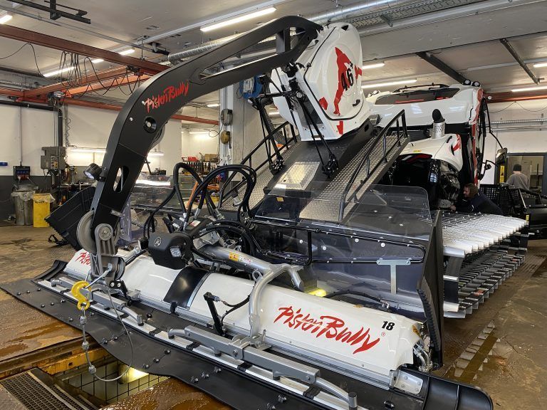 Pistenbully, Mario Tschofen, Pistenraupe, Silvretta Montafon, Nova, Skigebiet, Skipisten