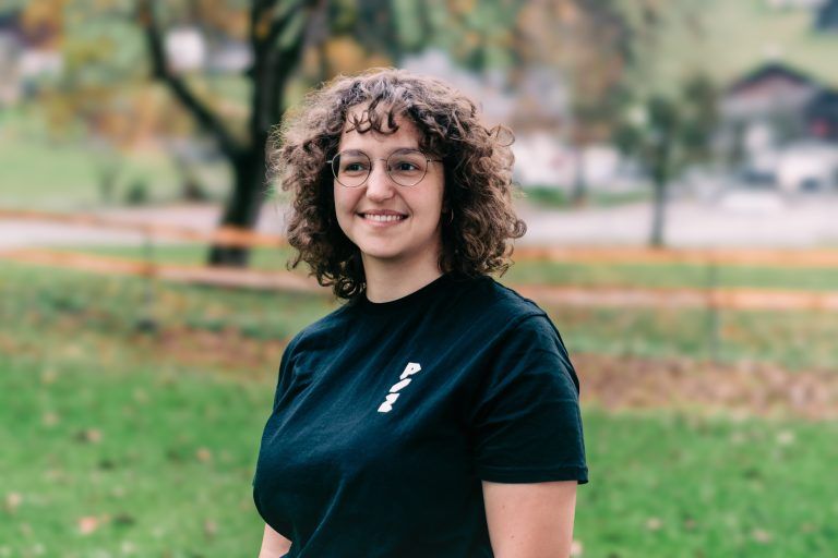 Jessica Ganahl mit viel Leidenschaft für die Talschaft im Einsatz. <br>