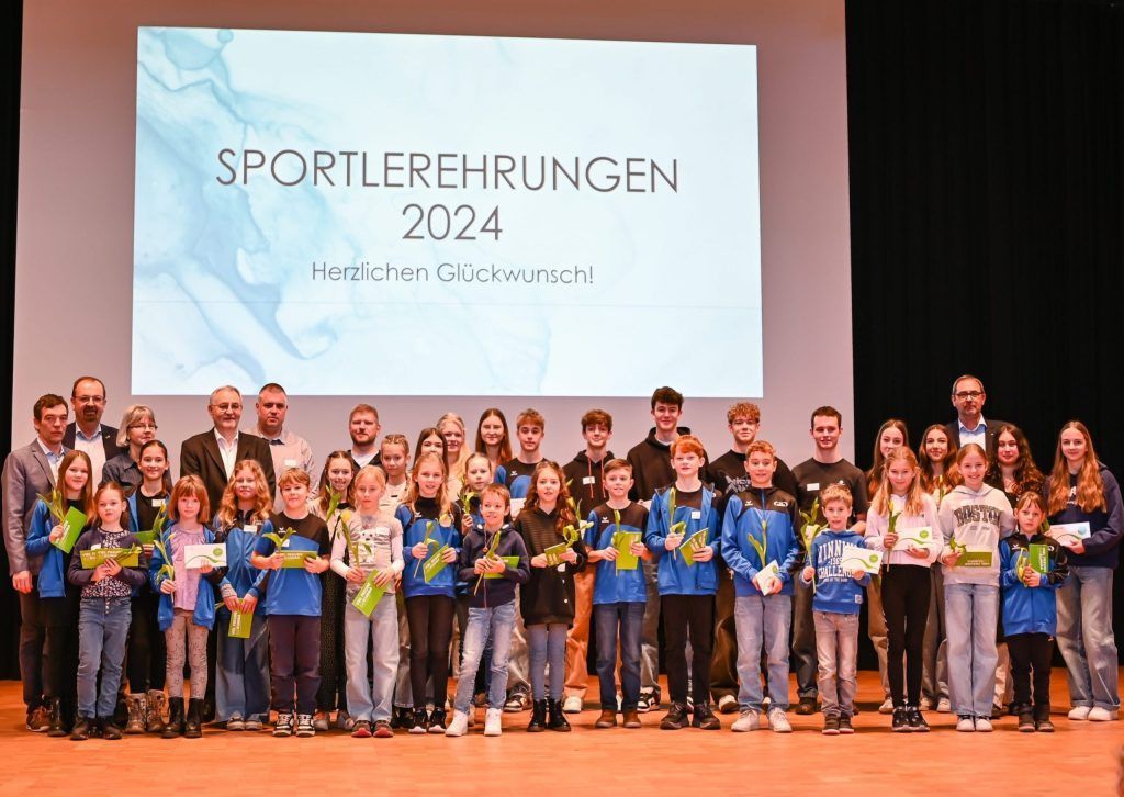 Große Bühne für sportliche Erfolge