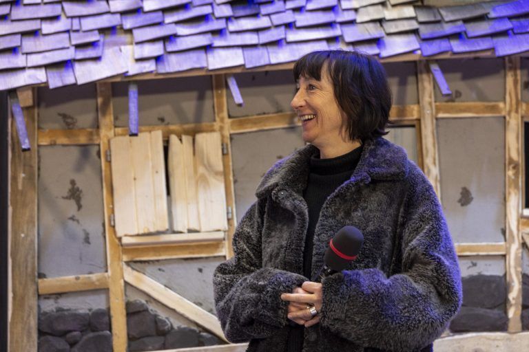 Festspiele Festspielhaus TV- und Fototermin Aufbau Der Freischütz