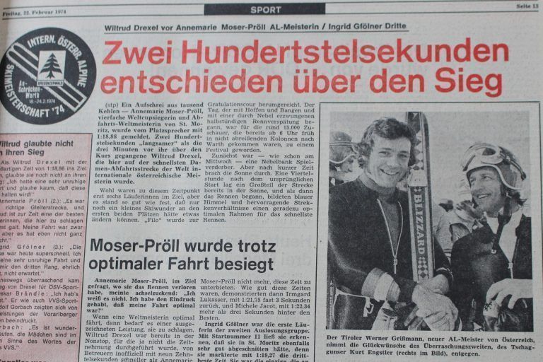 VN-Bericht über das denkwürdige Rennen in Warth.