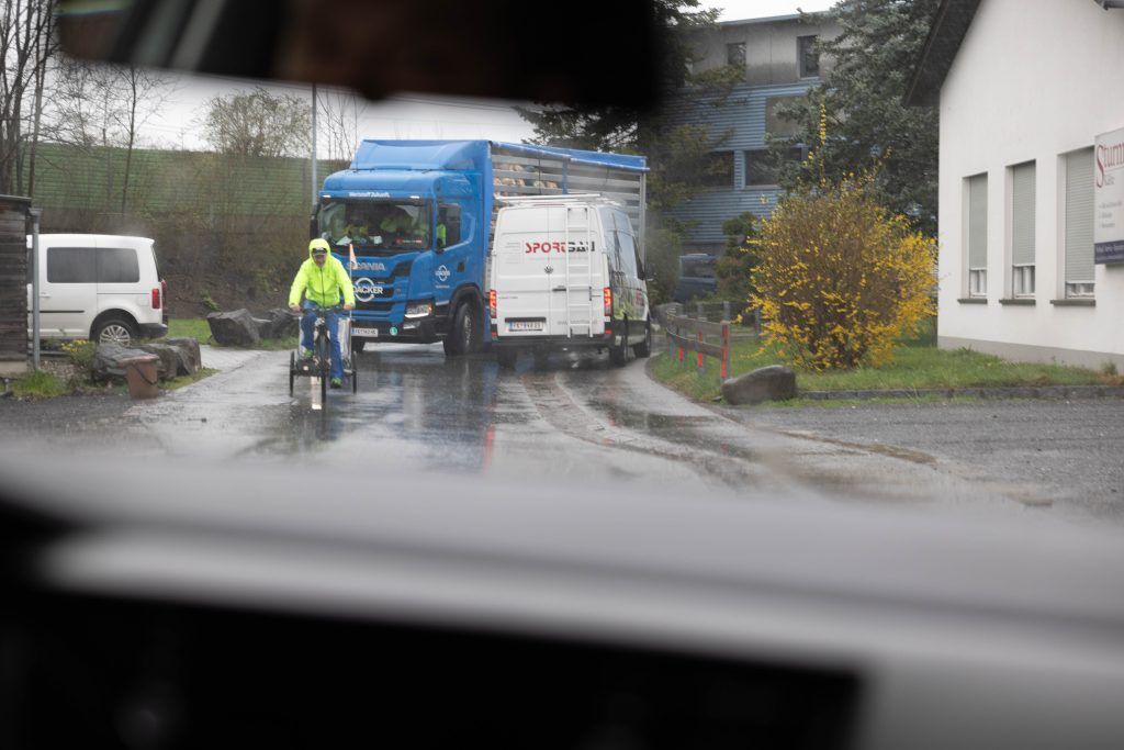 Wo die Lkw einem Angst und Schrecken einjagen