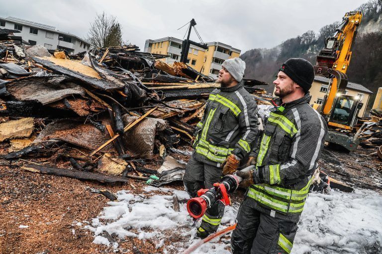 Altstoffsammelzentrum Feldkirch Brand