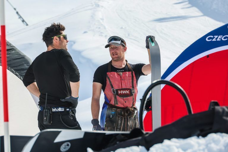 snowboardcross, sbx, training am grasjoch