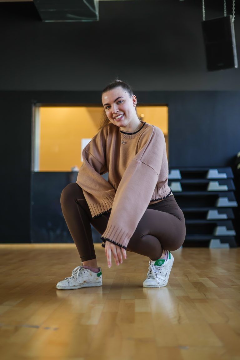 VDT Victoria Bernatzik neue Move4Style-Leiterin, treffen uns im Tanzstudio mit Victoria, die die Leitung des Vereins bernommen hat, Impressionen, eventuell Video