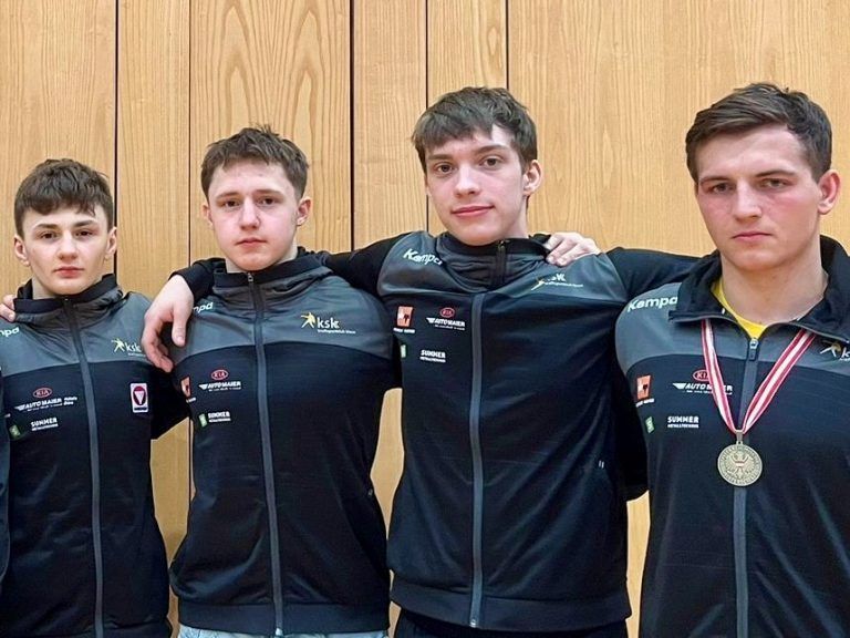 Luca Hartmann, Niclas Begle, Christian Duelli und Bernhard Begle - Bilder der Teilnehmer des KSK Klaus