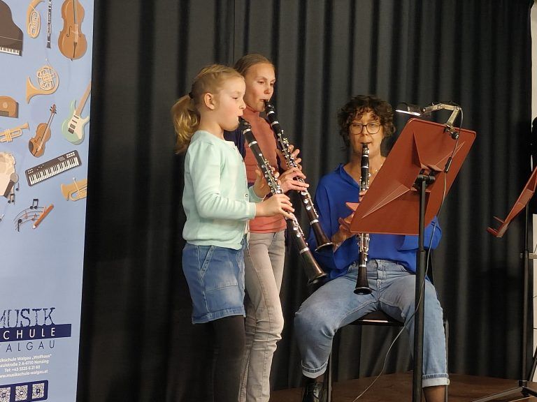 Klarinettenkonzert der Musikschule Walgau