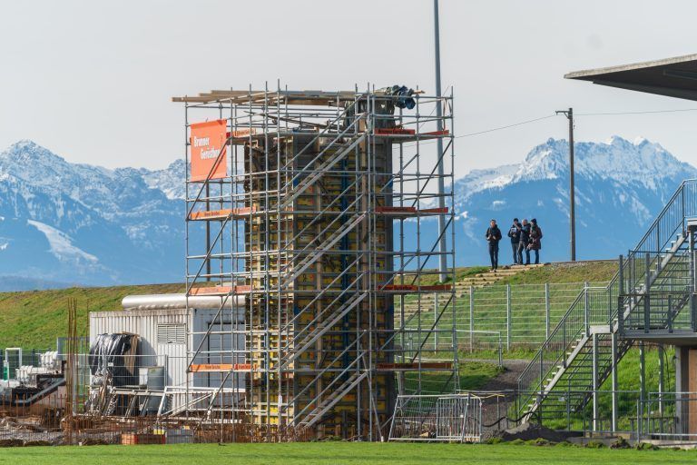 So schaut es im Reichshofstadion aktuell aus