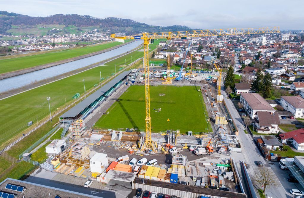 So schaut es im Reichshofstadion aktuell aus