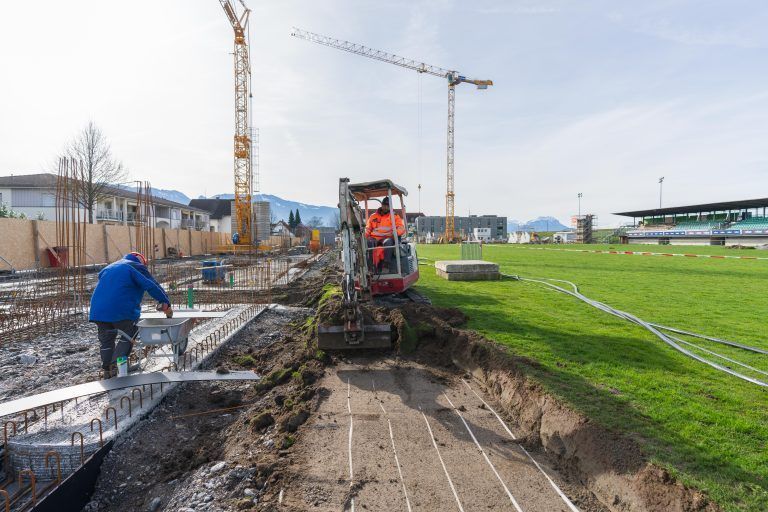 So schaut es im Reichshofstadion aktuell aus