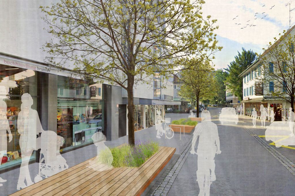 &#8220;Mehr Aufenthaltsqualität in die Stadt bringen“: neue Begegnungszone in Dornbirn
