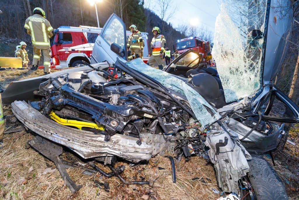 Schwerer Autounfall bei Nenzing