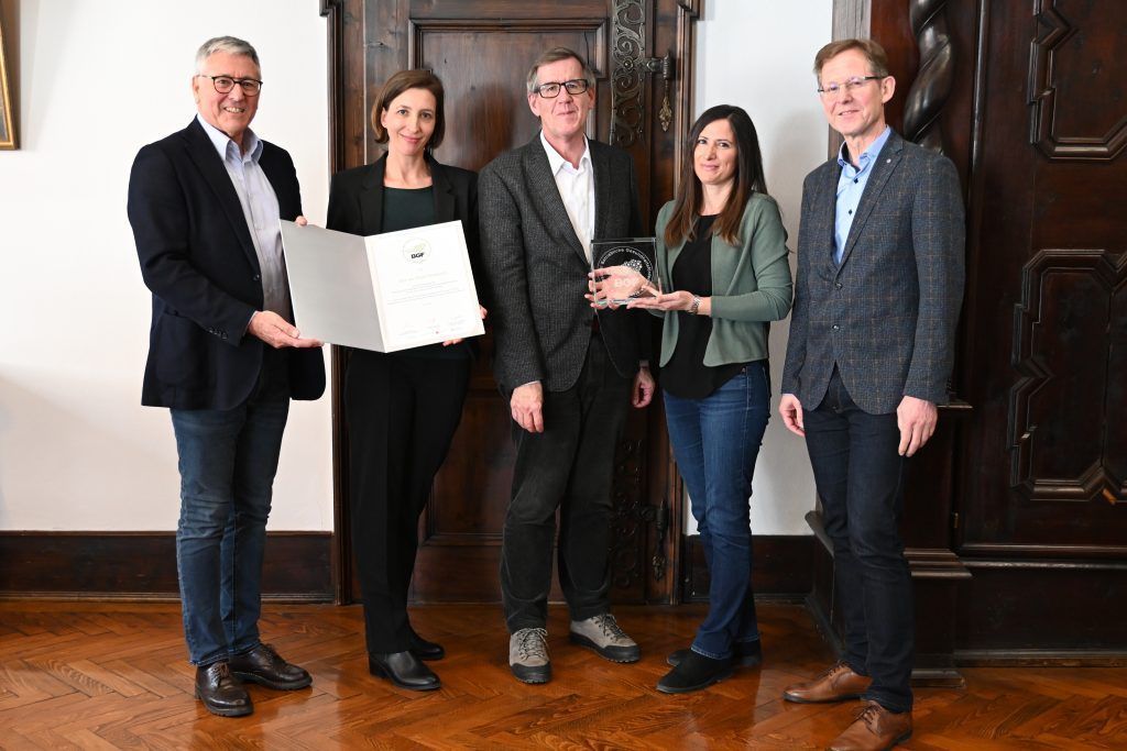 Stadt Feldkirch erhält Gütesiegel für Betriebliche Gesundheitsförderung