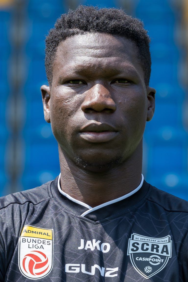 ABD0091_20230710 – ALTACH – STERREICH: Djawal Kaiba im Rahmen eines Mannschafts-Fototermins des Cashpoint SCR Altach am Montag, 10. Juli 2023, in Altach. – FOTO: APA/EXPA/JOHANN GRODER