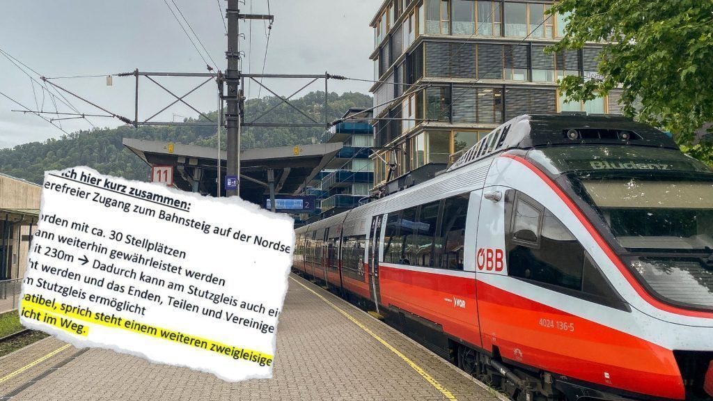 Interne ÖBB-Mail: Neue Haltestelle lässt Option auf oberirdischen Ausbau offen