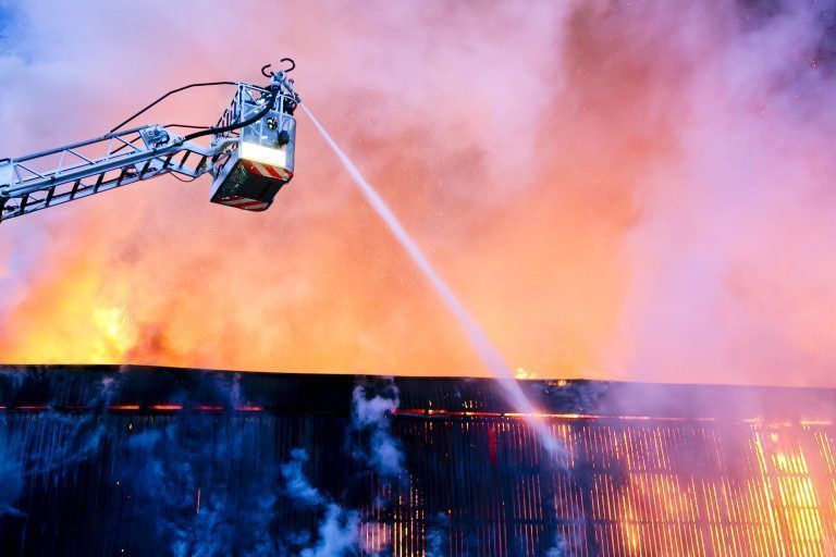 Feldkirch am 12.3.2024 Brand Abfallwirtschaftszentrum, Auf dem