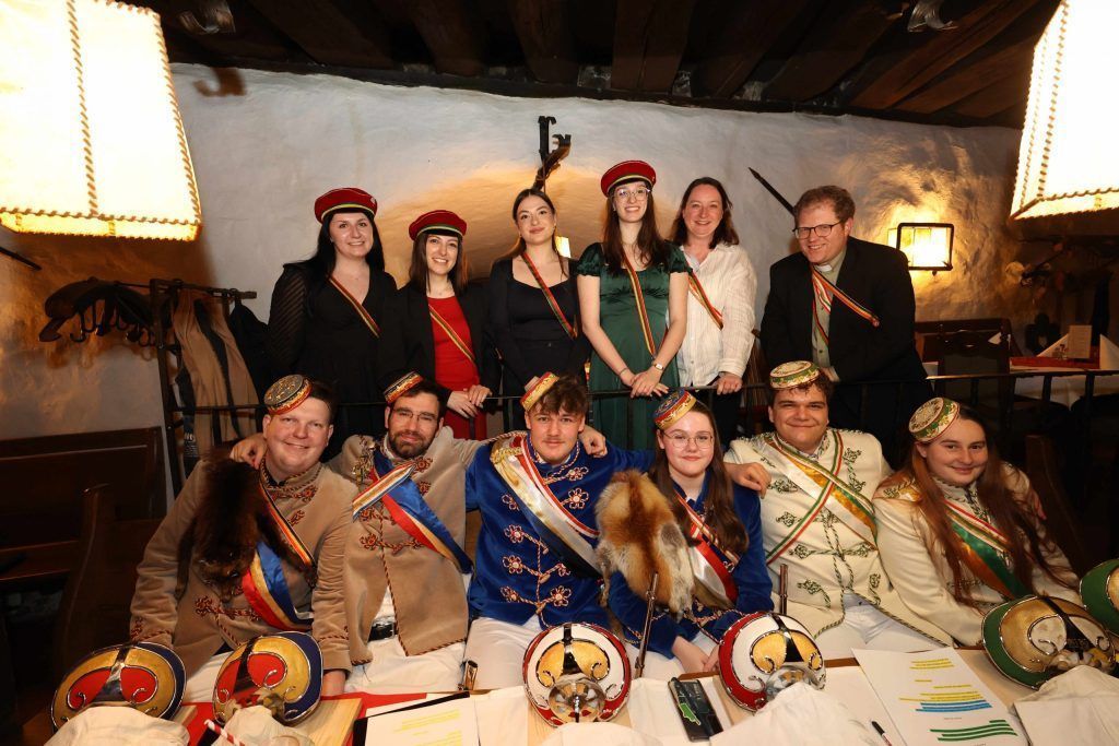 Stimmungsvoller Osterkommers in der Schattenburg