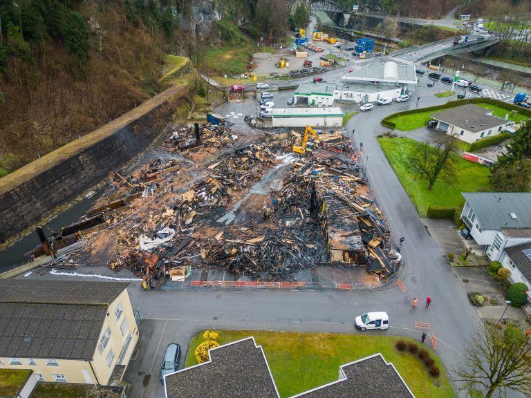 Altstoffsammelzentrum Feldkirch Brand