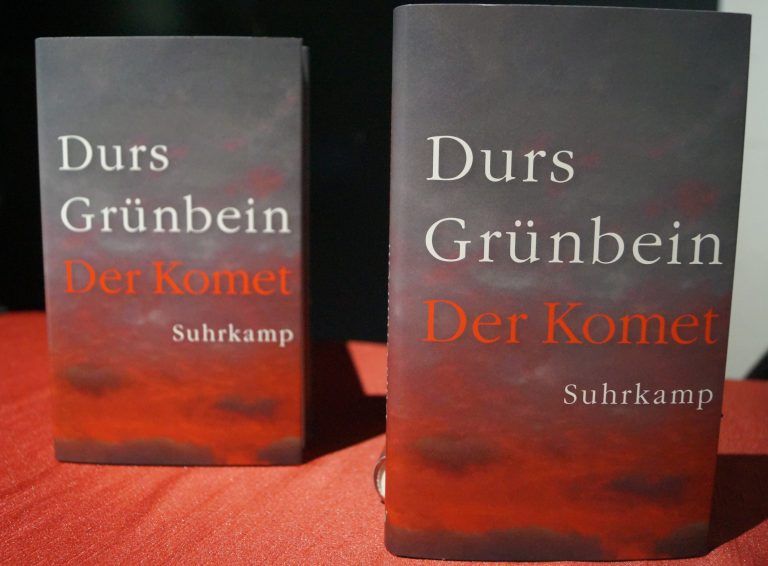 Durs Grünbein Der Komet Buchpräsentation im F.M-Felderarchiv