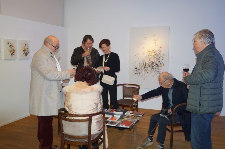 Galerie Arthouse; Treffpunkt; Künstlerpaar Nina Stoelting und Gábor Török