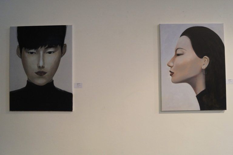 Sylvia Janschek Art Gallery, Rong Shang Bai und Domenico Grenci 