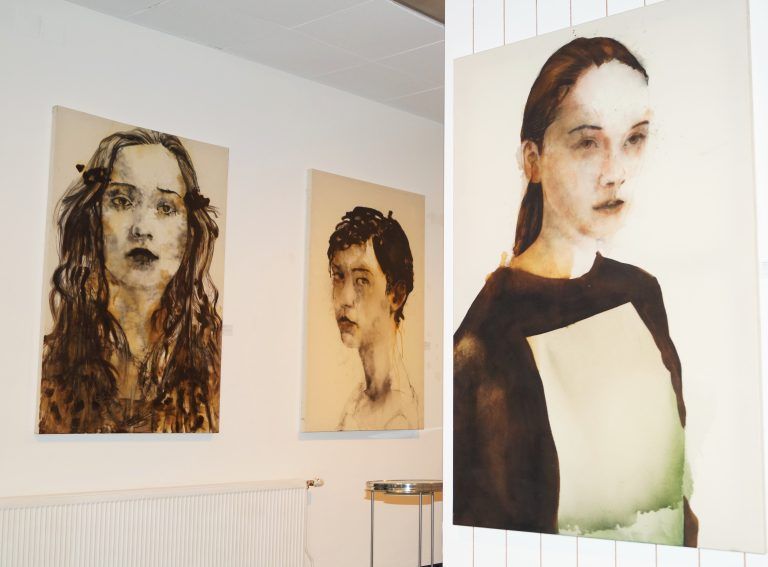 Sylvia Janschek Art Gallery, Rong Shang Bai und Domenico Grenci 