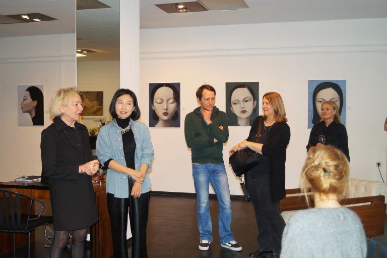 Sylvia Janschek Art Gallery, Rong Shang Bai und Domenico Grenci 
