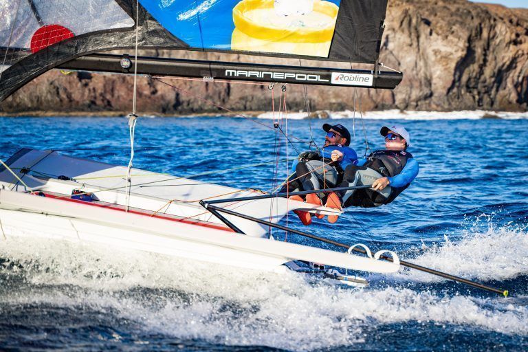 Segeln 49er Benjamin Bildstein und David Hussl YC Bregenz
