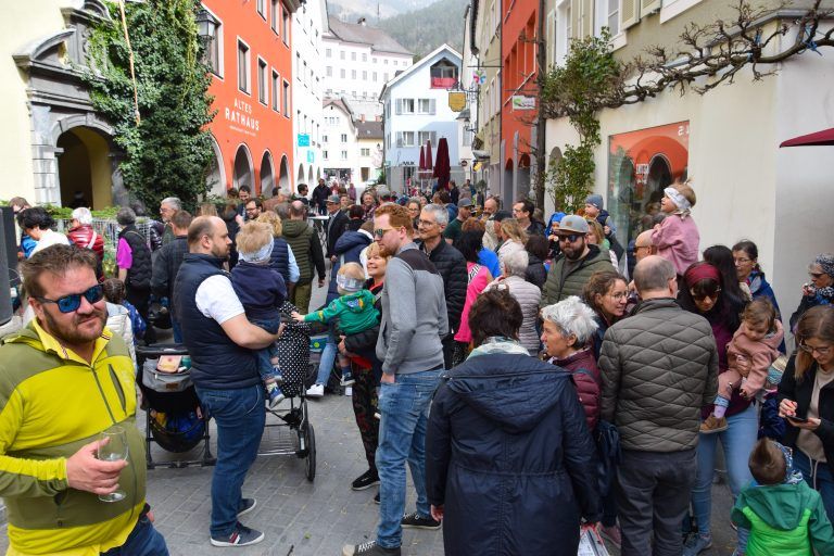 Osteraktion der Wirtschaftsgemeinschaft Bludenz, Altstadt