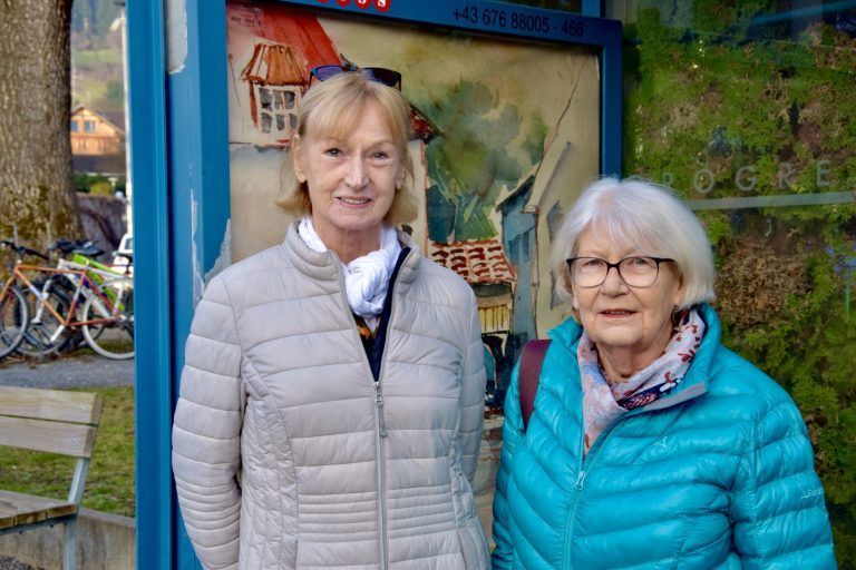 Pressefahrt Haltestelle Kunst, bei der Galerie Malgrund, Kirchplatz 3
