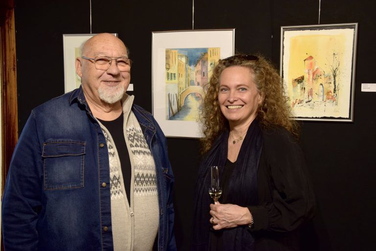 Pressefahrt Haltestelle Kunst, Galerie Malgrund, Kirchplatz 3