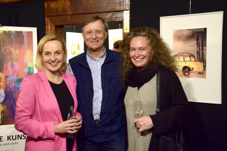 Vernissage "Haltestelle Kunst", Malgrund, Galerie K3, Kirchplatz