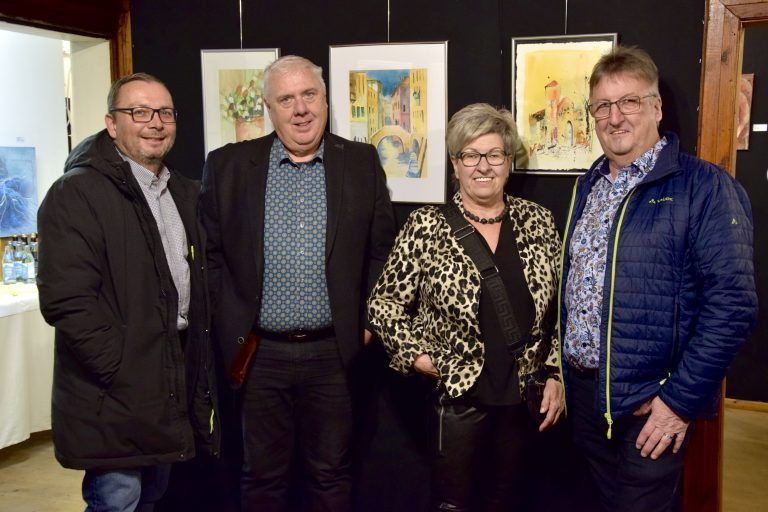 Vernissage "Haltestelle Kunst", Malgrund, Galerie K3, Kirchplatz